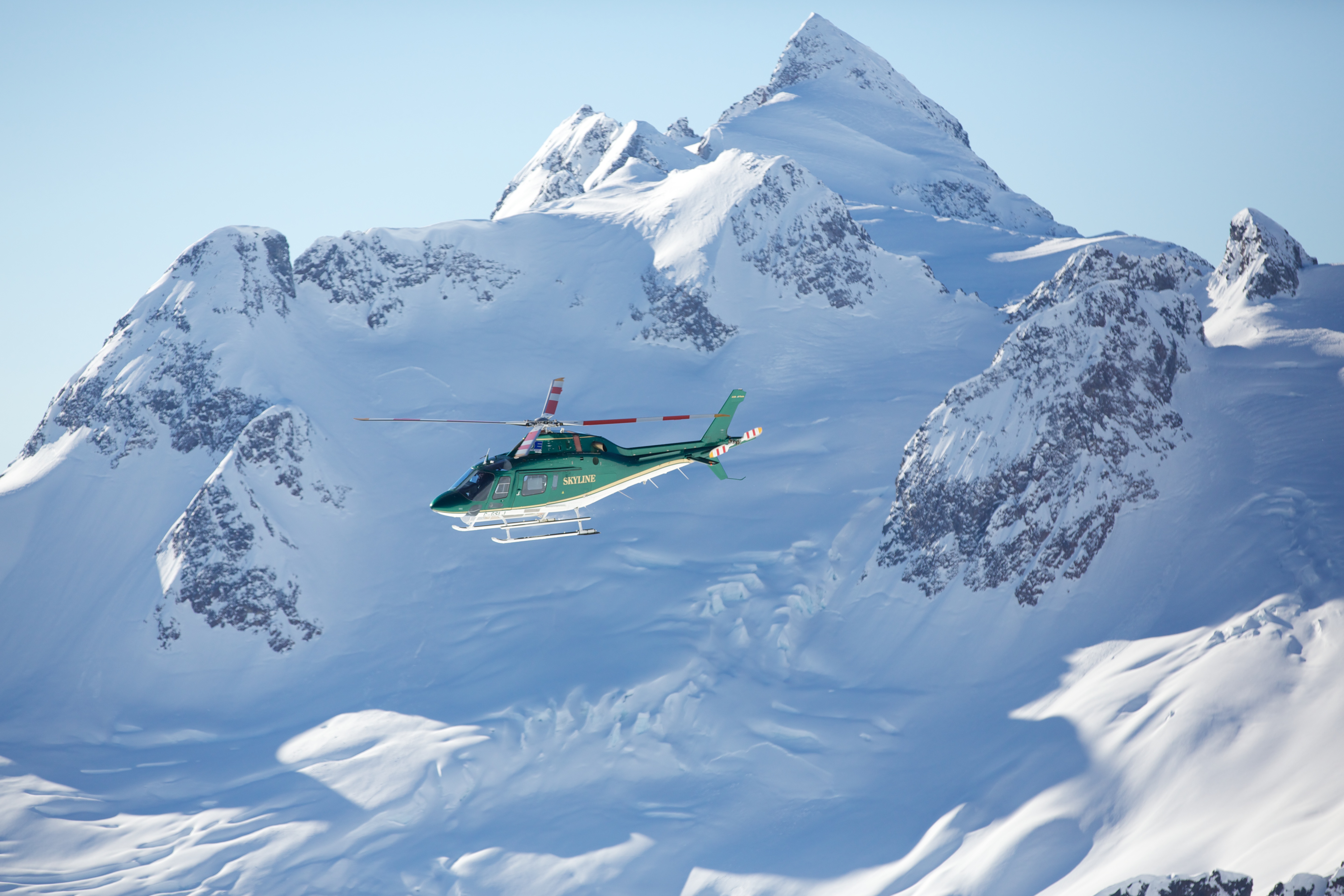 heli flying