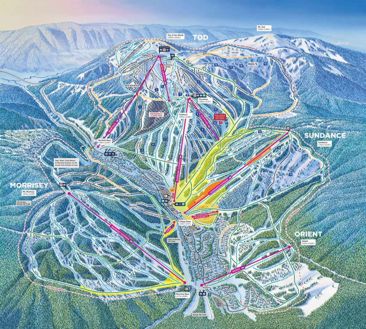 SunPeackMap